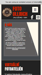 Mobile Screenshot of fotoullrich.cz